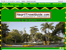 Tablet Screenshot of negriltravelguide.com